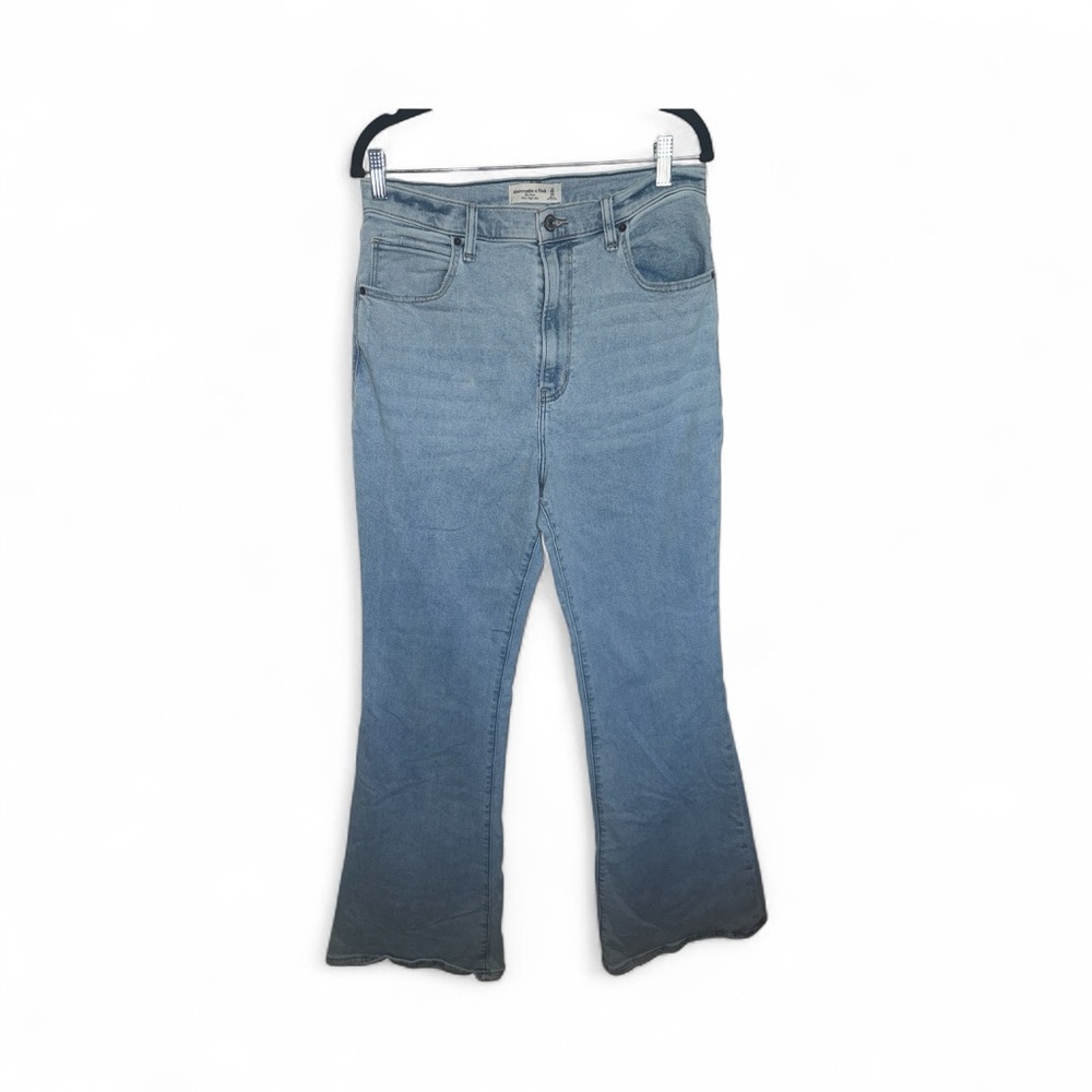 Abercrombie & Fitch The Flare ultra High high rise denim jeans size 31 - Picture 6 of 6